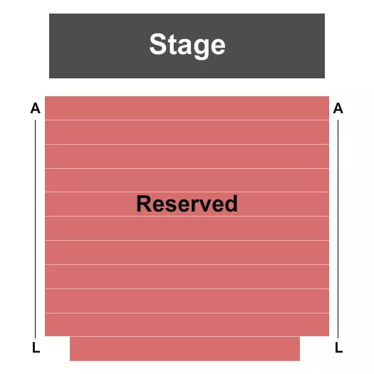 seating chart for Louisa Arts Center - End Stage - eventticketscenter.com
