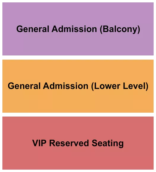 seating chart for Lovett Auditorium - VIP/GA/Balc - eventticketscenter.com
