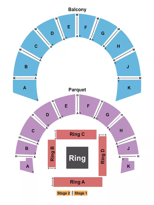 seating chart for Lowell Memorial Auditorium - NXT - eventticketscenter.com