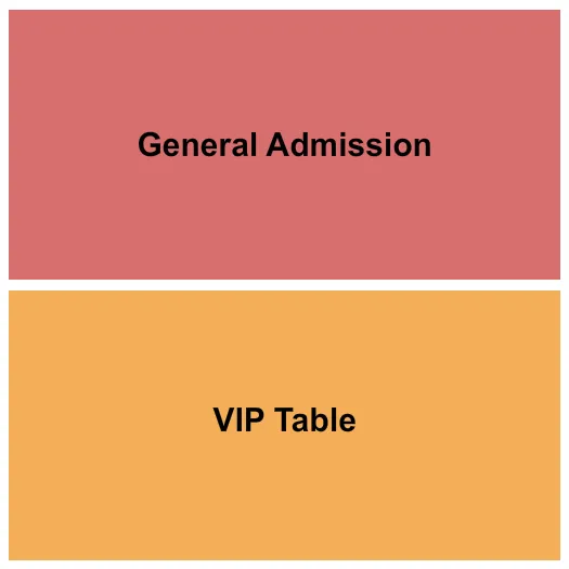 seating chart for Luckenbach Dancehall - GA/VIP Table - eventticketscenter.com