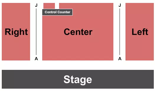 seating chart for Luminary Arts Center - Endstage - eventticketscenter.com