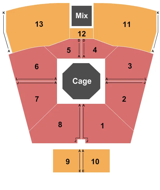 MGM Northfield Park Tickets & Seating Chart ETC
