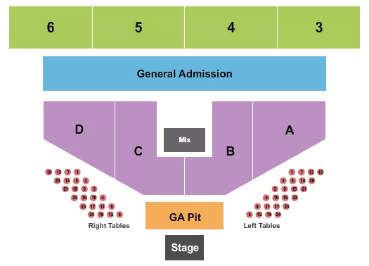 seating chart for MODE Stadium Stateline Speedway - Endstage - eventticketscenter.com