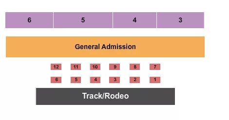 seating chart for MODE Stadium Stateline Speedway - Rodeo - eventticketscenter.com