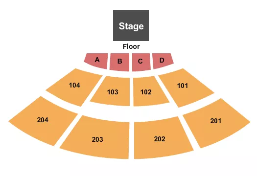seating chart for Mabee Center - Anne Wilson - eventticketscenter.com