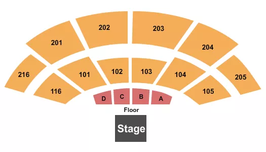 seating chart for Mabee Center - OK - Anne Wilson - eventticketscenter.com