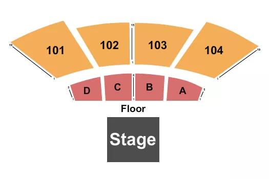 seating chart for Mabee Center - OK - Endstage 3 - eventticketscenter.com