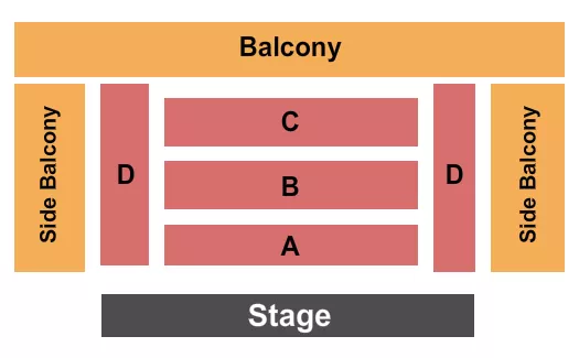 seating chart for Mabel Shaw Bridges Hall of Music - Candlelight - eventticketscenter.com