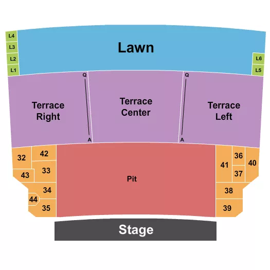 seating chart for Mable House Barnes Amphitheatre - Endstage Pit - eventticketscenter.com