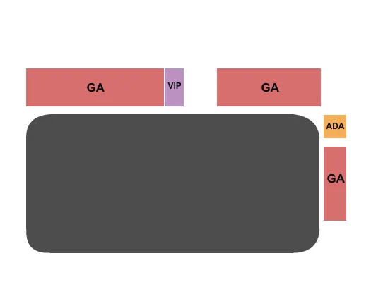 seating chart for MAC Equipment Inc Indoor Arena - Rodeo - eventticketscenter.com