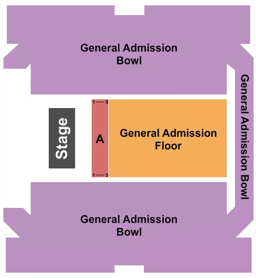 seating chart for Macon Centreplex - Coliseum - GA's/Reserved Front A - eventticketscenter.com
