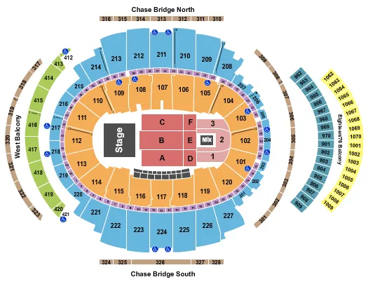 New York Jets  Season Tickets Seating Chart