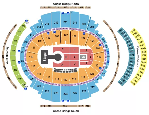 seating chart for Madison Square Garden - Diljit Dosanjh - eventticketscenter.com