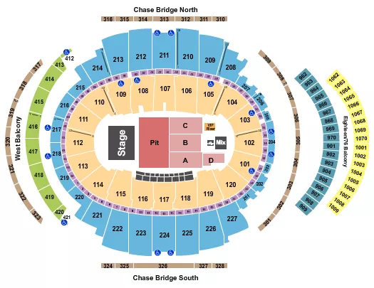 seating chart for Madison Square Garden - Gracie Abrams - eventticketscenter.com