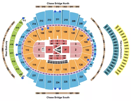 seating chart for Madison Square Garden - Sebastian Maniscalco - eventticketscenter.com