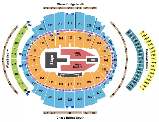seating chart for Madison Square Garden - Slayyyter - eventticketscenter.com