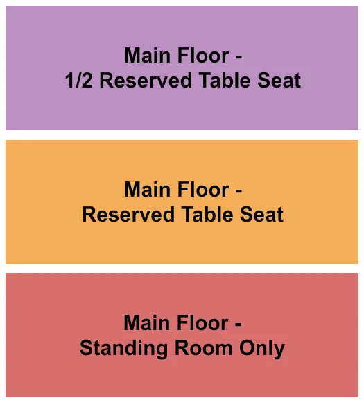 seating chart for Madlife Stage & Studios - MFGA/Reserved - eventticketscenter.com