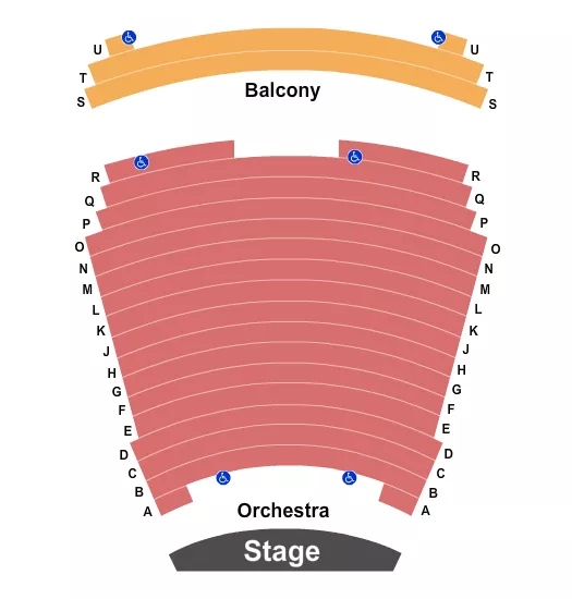 seating chart for Main Stage At Portland Center Stage - Endstage - eventticketscenter.com