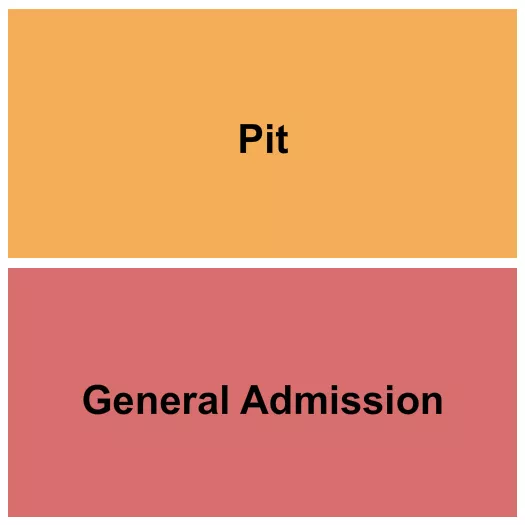 seating chart for Majestic Ventura Theatre - GA/Pit 2 - eventticketscenter.com