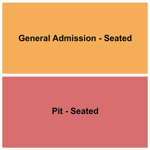 seating chart for Majestic Ventura Theatre - GA/Pit Seated - eventticketscenter.com