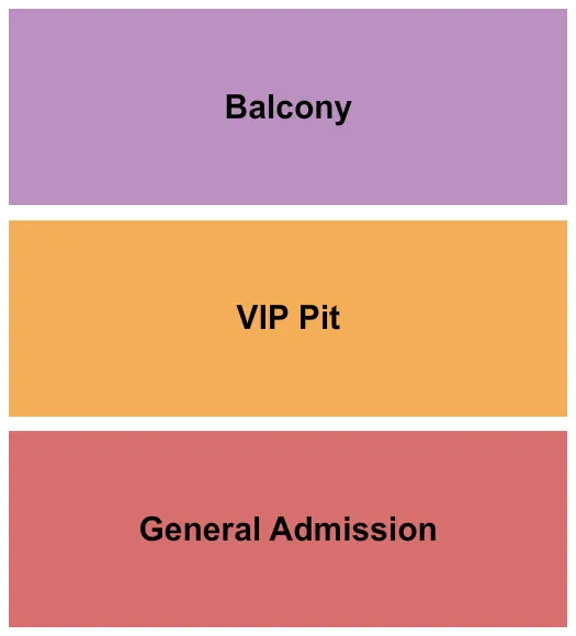 seating chart for Majestic Ventura Theatre - GA/VIP Pit/Balc - eventticketscenter.com