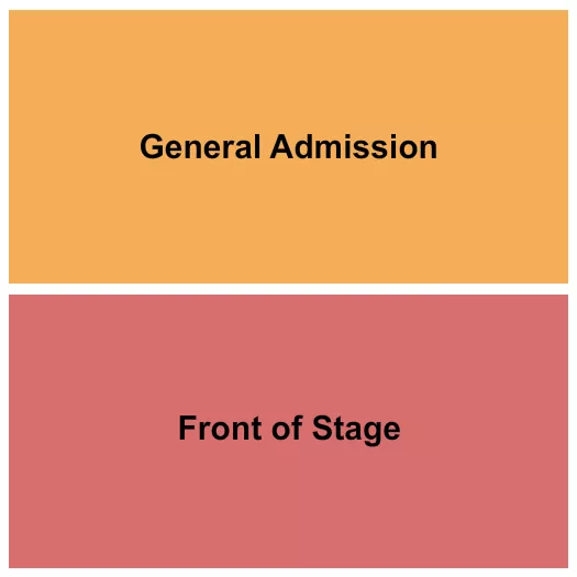 seating chart for Manchester Music Hall - GA/Front - eventticketscenter.com