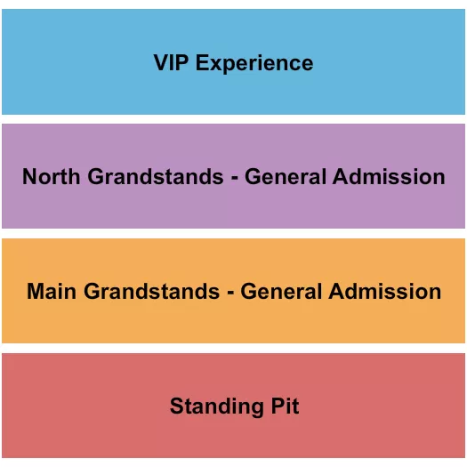 seating chart for Mansfield Motorsports Speedway - GA/Pit/VIP - eventticketscenter.com