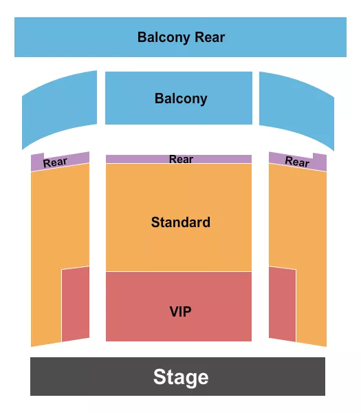 seating chart for Manuel Artime Performing Arts Center - Endstage 5 - eventticketscenter.com