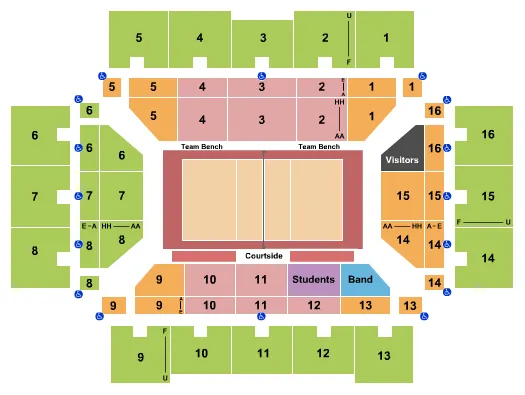 Maples Pavilion Tickets & Seating Chart - ETC