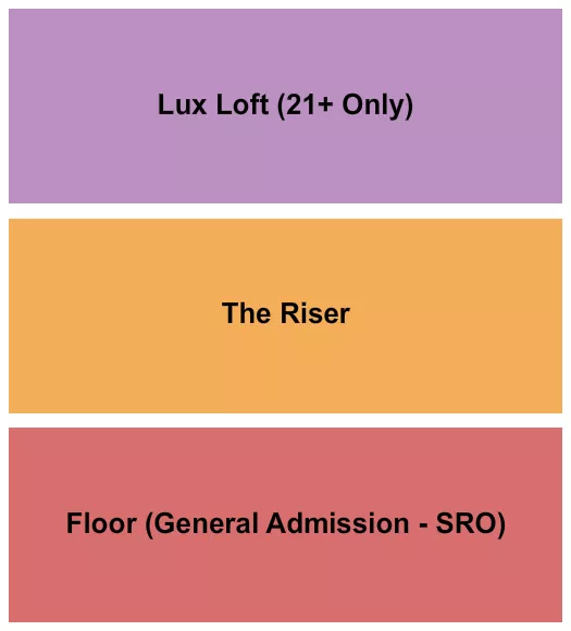 seating chart for Marathon Music Works - Floor/Riser/Loft - eventticketscenter.com