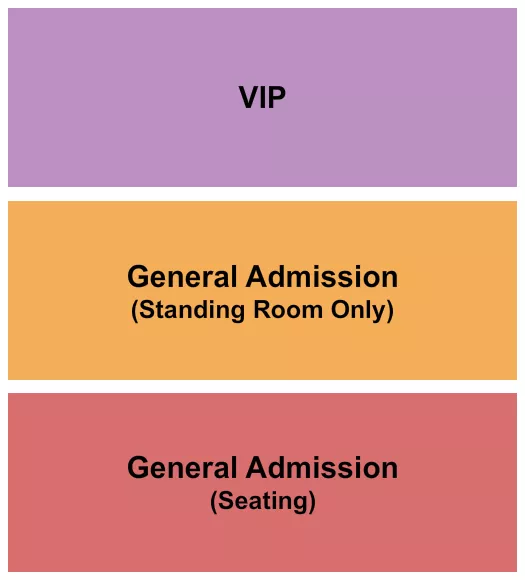 seating chart for Marathon Music Works - GA Seated/Standing & VIP - eventticketscenter.com