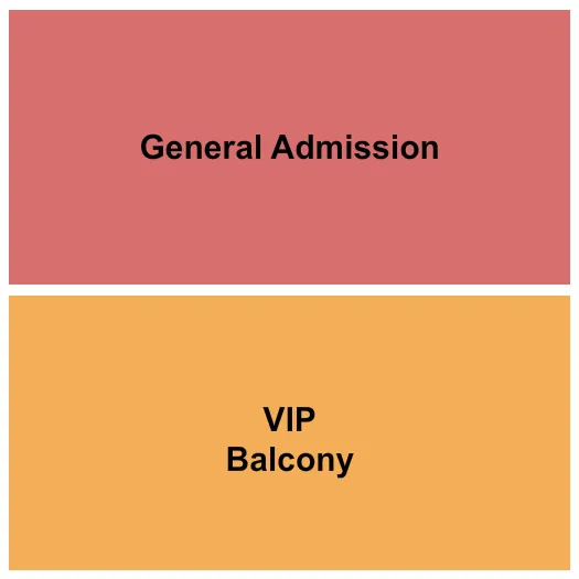 seating chart for Mardi Gras World - GA/VIP Balcony - eventticketscenter.com