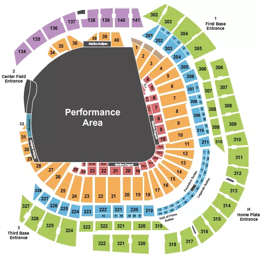 loanDepot park Tickets & Seating Chart - ETC