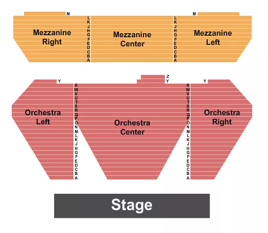 seating chart for Marquis Theatre - NY - End Stage - eventticketscenter.com