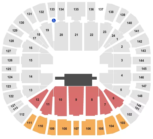 Marriott Center Tickets & Seating Chart - ETC