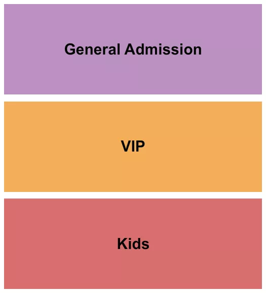 seating chart for Marshfield Fairgrounds - GA/VIP/Kids - eventticketscenter.com