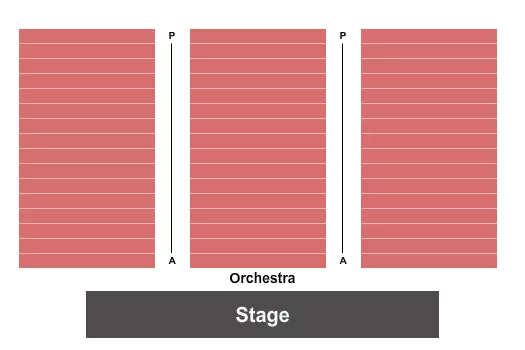 seating chart for Mary Seaton Room At Kleinhans Music Hall - End Stage - eventticketscenter.com