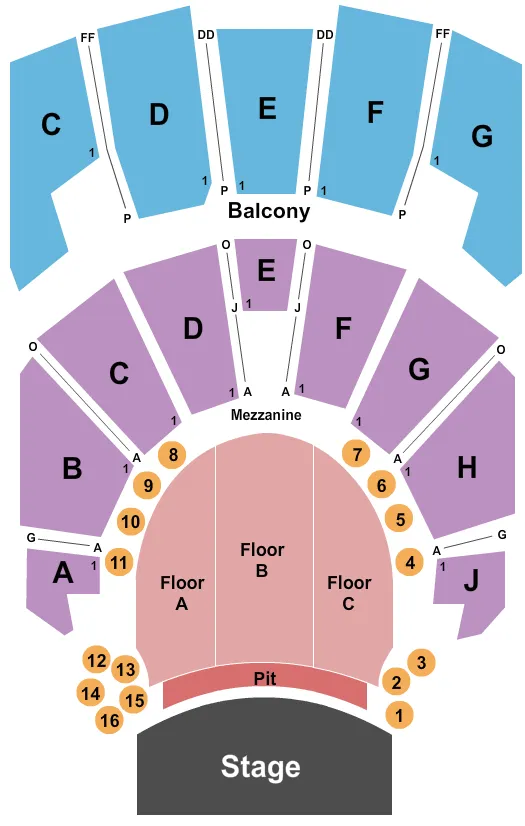 seating chart for TempleLive - Cleveland - Cody Jinks - eventticketscenter.com