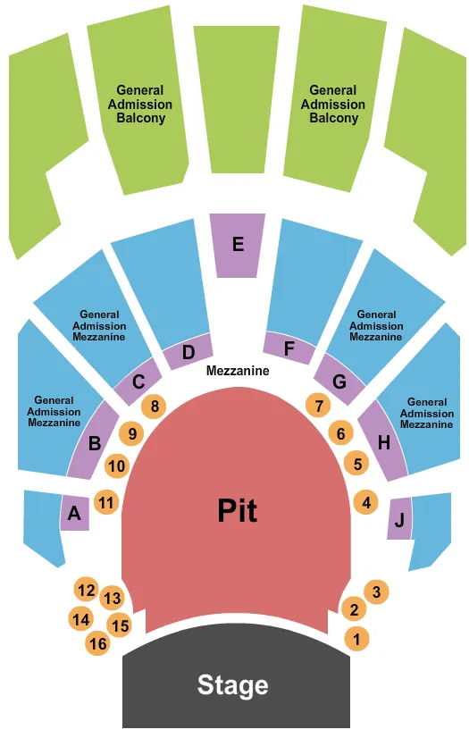 TempleLive Cleveland Tickets & Seating Chart ETC