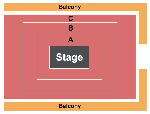 seating chart for Masonic Temple Theatre - Candlelight 2 - eventticketscenter.com