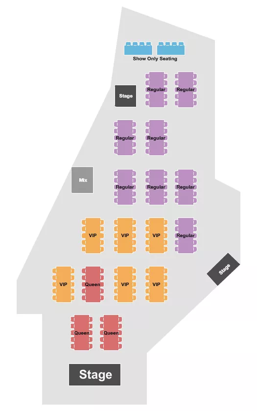seating chart for Masquerade Village at Rio Las Vegas - Faaabulous - eventticketscenter.com