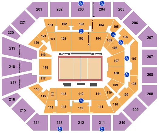 Matthew Knight Arena Tickets & Seating Chart - ETC
