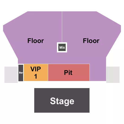 seating chart for Mayo Clinic Health System Event Center - Endstage VIP/Pit - eventticketscenter.com