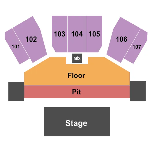 seating chart for Mayo Clinic Health System Event Center - Jake Owen 2 - eventticketscenter.com