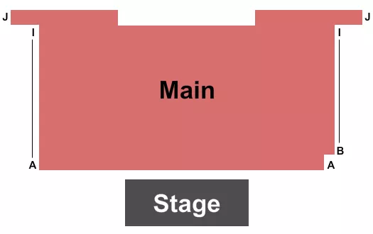 seating chart for McConnell Arts Center - Endstage - eventticketscenter.com