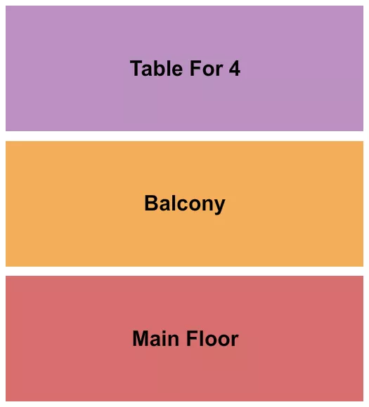 seating chart for McMenamins Mission Theatre - MF/Balcony/Table - eventticketscenter.com