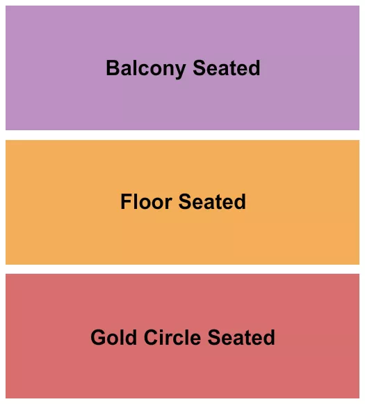 seating chart for McNear's Mystic Theatre - GC/Floor & Balcony Seated - eventticketscenter.com