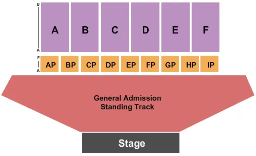 seating chart for Medina County Fairgrounds - End Stage - eventticketscenter.com
