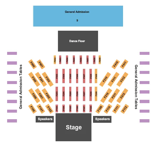 seating chart for Medina Entertainment Center - Blackhawk - eventticketscenter.com