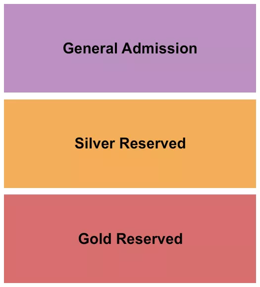 seating chart for Medina Entertainment Center - GA/Silver/Gold - eventticketscenter.com